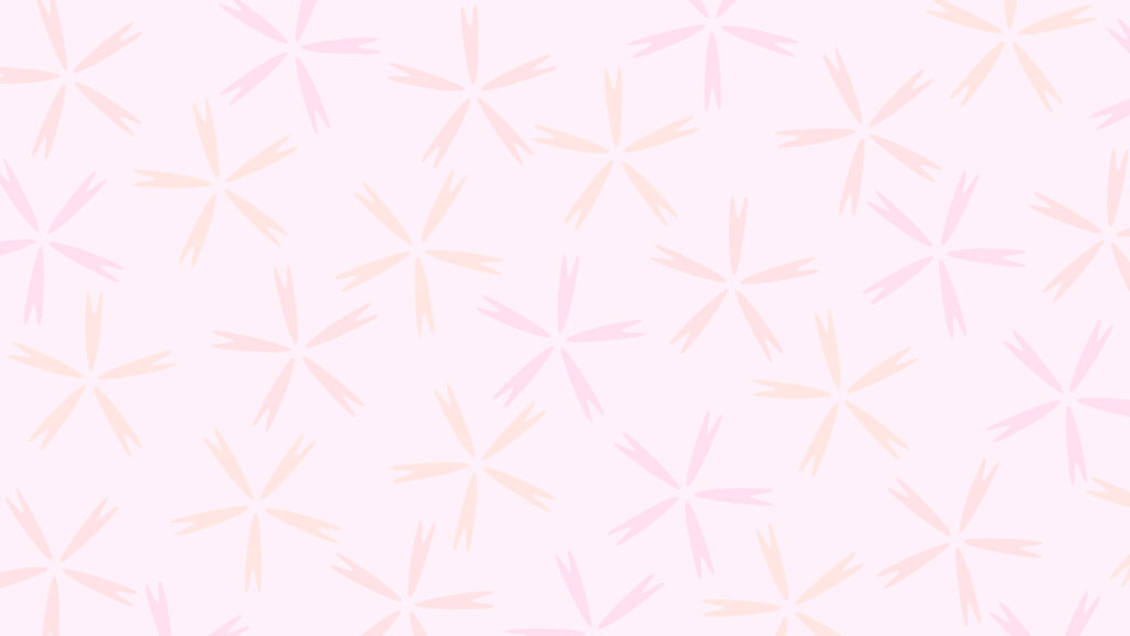 シンプルな花柄の背景 ピンク 無料の配信背景 イラスト素材 ひきだし