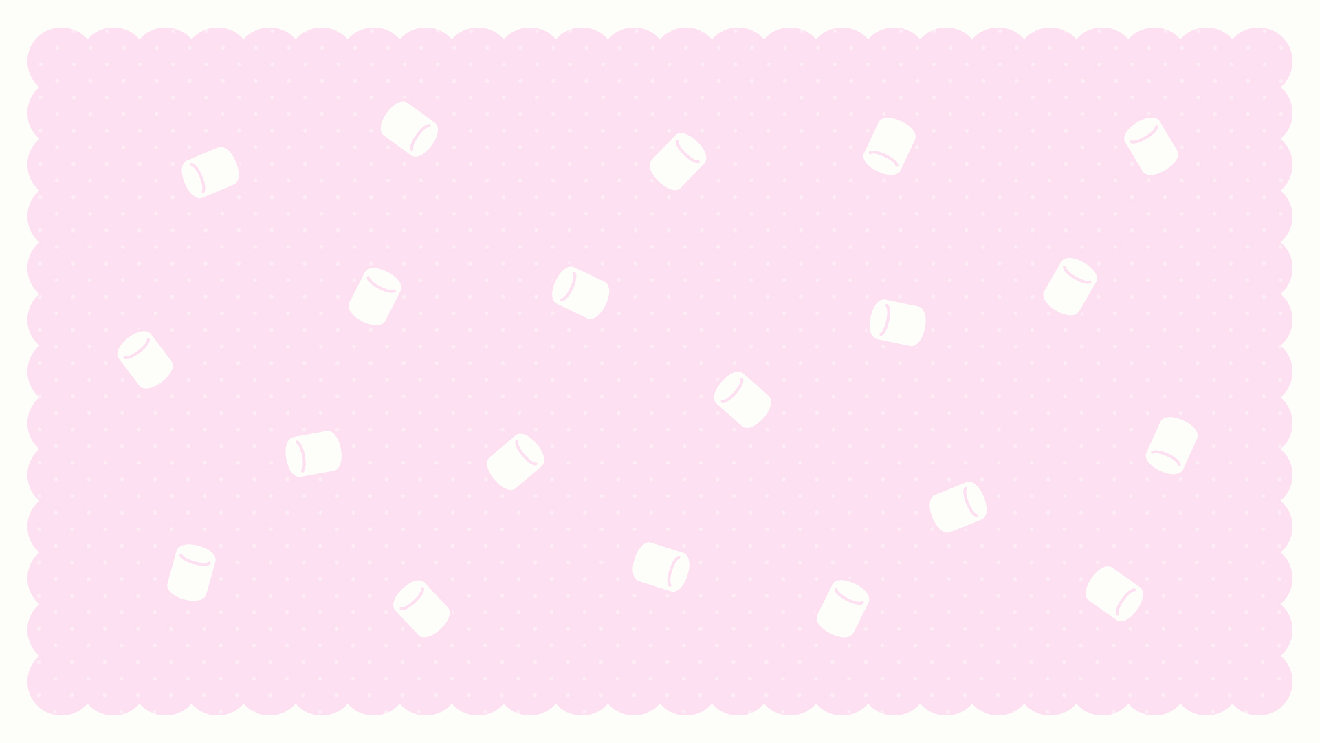 パステルカラーなマシュマロの背景 ピンク 無料の配信背景 イラスト素材 ひきだし